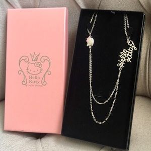 🩷 New Sanrio Hello Kitty chain layer necklace gift